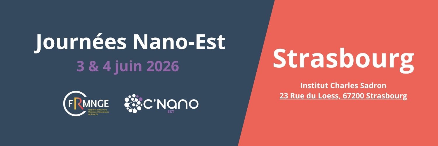 Journées Nano-Est>